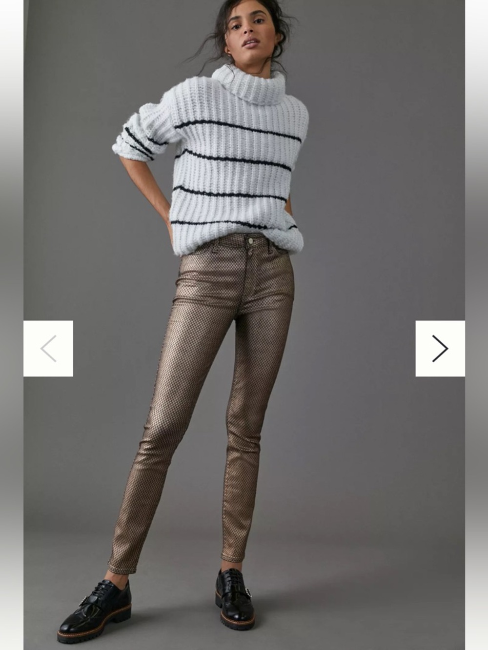 PAIGE Hoxton High Rise coated Ultra Skinny jeans- never worn. 259 retail
